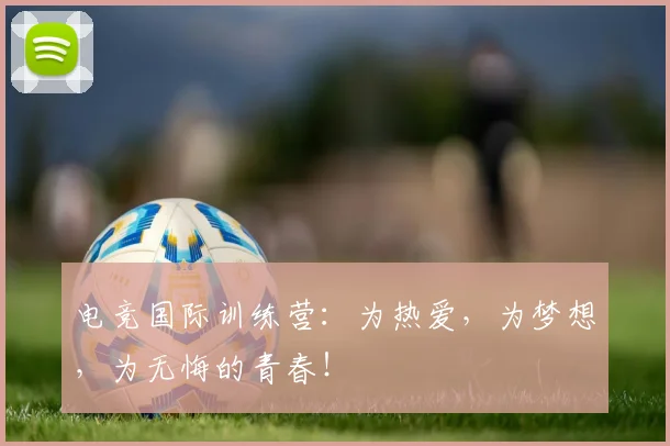 电竞国际训练营：为热爱，为梦想，为无悔的青春！